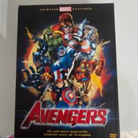 cofanetto avengers animed marvel features