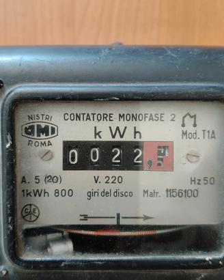 contatore vintage
