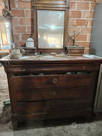 Mobile legno noce antico