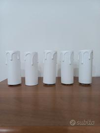 Kit di ricambio portalampade E 14 finta candela