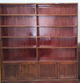 Libreria legno usata