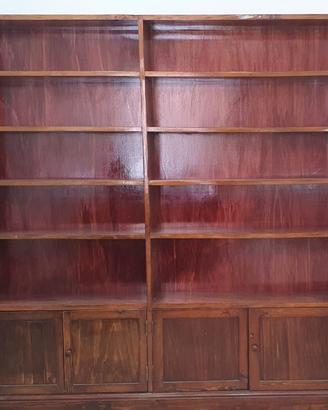 Libreria legno usata