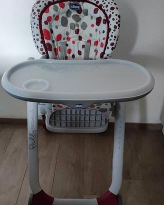 Seggiolone Pappa Regolabile Chicco Polly Progress.