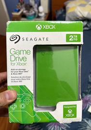 Hard disk seagate game drive  per x box 2tb 2.5”