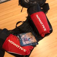 Cintura salomon con borracce