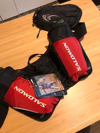 Cintura salomon con borracce