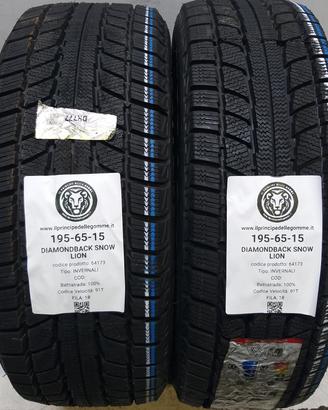 2 GOMME 195 65 15 DIAMONBACK A64173