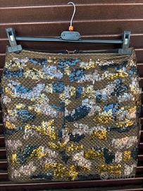 Minigonna Elegante Kiabi con Paillettes Tg 40