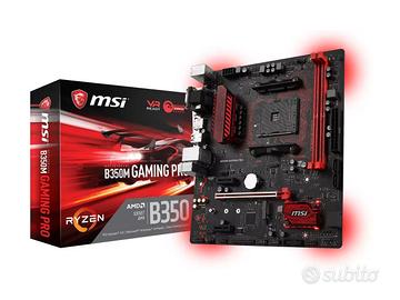 SCHEDA MADRE MSI B350M GAMING PRO