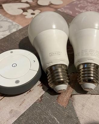 2x Lampadina Smart IKEA Tradfri + Telecomando