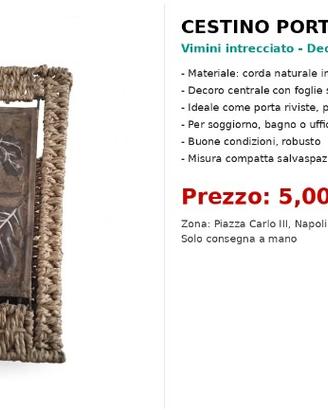 Cestino porta-riviste