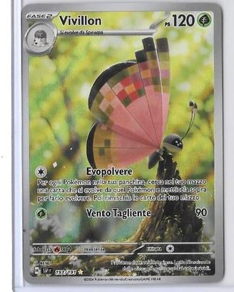 Vivillon Illustrazione Rara 193/191