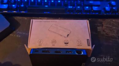 Lenovo USB-C Dual Display Travel Dock – Docking st