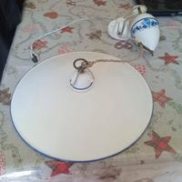 lampadario in ceramica