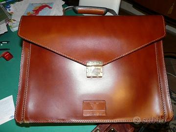 Borsa tracolla Roncato in pelle per ufficio nuova
