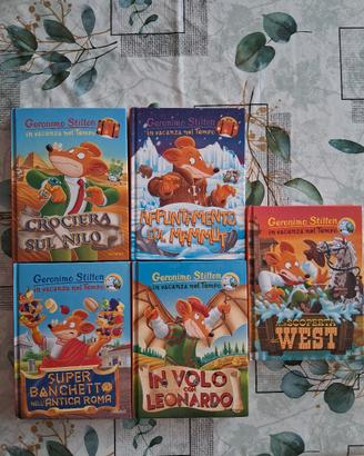 geronimo stilton-in vacanza nel tempo 1,2,4,5,6