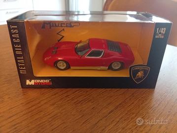 Lamborghini Miura. 1966. Mondo Motors. Modellino.