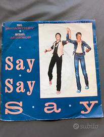 vinile michael jackson e paul mccartney