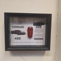 Quadro Chiave Ferrari 488 Pista