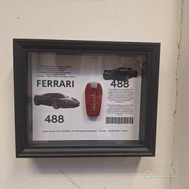 Quadro Chiave Ferrari 488 Pista