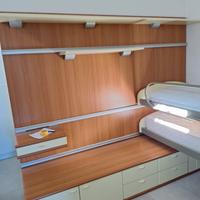 Letto a castello scorrevole