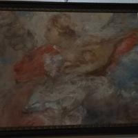 Carlo Cazzaniga, olio su tela 55x75