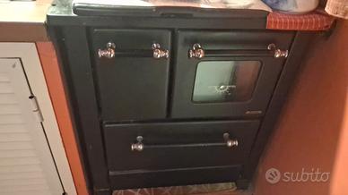 Nordica Cucina Stufa a  Legna - Nero