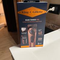 King C. Gillette RASOIO ELETTRICO BARBA PRO,