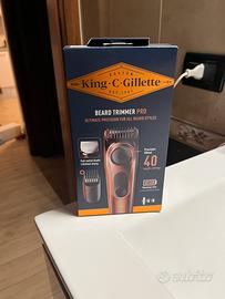 King C. Gillette RASOIO ELETTRICO BARBA PRO,
