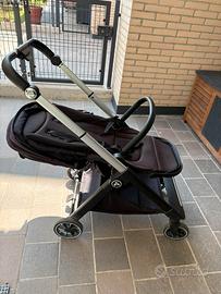 Passeggino reversibile, fronte Mamma fronte mondo.