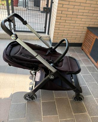 Passeggino reversibile, fronte Mamma fronte mondo.