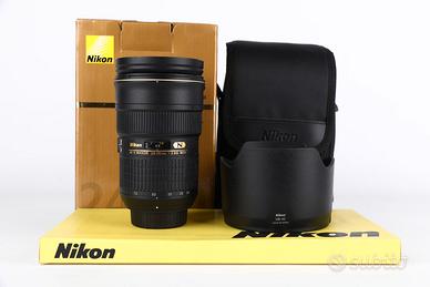Nikon 24-70mm f2.8 G ED USATO GARANTITO PER DUE AN