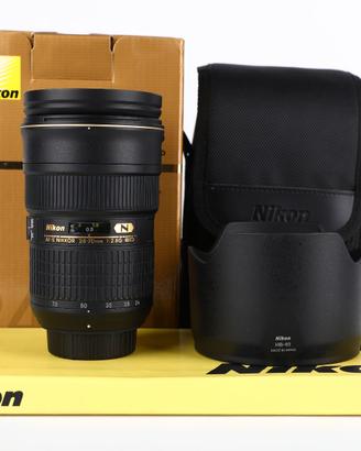 Nikon 24-70mm f2.8 G ED USATO GARANTITO PER DUE AN