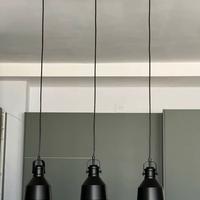 Lampadario a sospensione/soffitto industrial