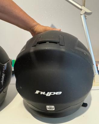 Casco semintegrale Hype con visiera