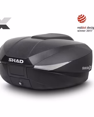 BAULE ESPANDIBILE SHAD SH58X CARBON LOOK