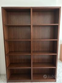 Libreria legno noce