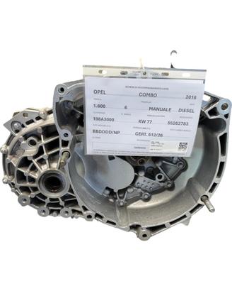CAMBIO MANUALE COMPLETO OPEL Combo Serie (D) 198A3