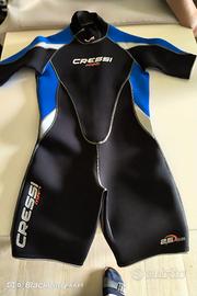 Muta Cressi Med  Man in Neoprene Bifodera da 2,5mm
