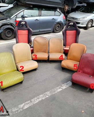 Sedili d'epoca FIAT NUOVA 500, 126, universali FK