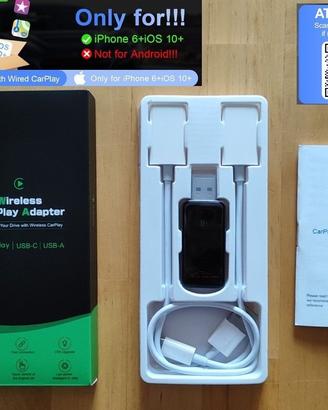 Adattatore Wireless CarPlay Mini - Nuovo