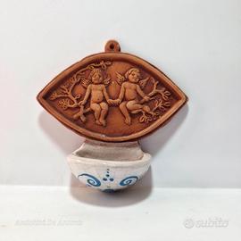 Acquasantiera, Terracotta e Ceramica Archè Sicilia