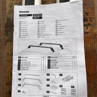 Barre portapacchi Nissan qashqai