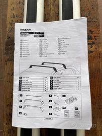 Barre portapacchi Nissan qashqai