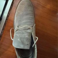 Polacchine grigie con lacci misura 44