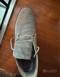 Polacchine grigie con lacci misura 44