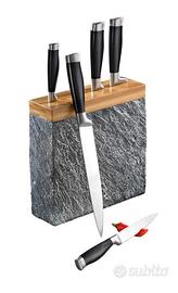 Set coltelli DISCOVERY 5 pz, con blocco coltelli