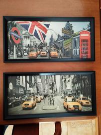 Quadri 3D London e New York