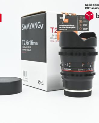 Samyang 16 F2.6 ED AS UMC CS (Sony)