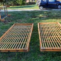 Letti in rattan 